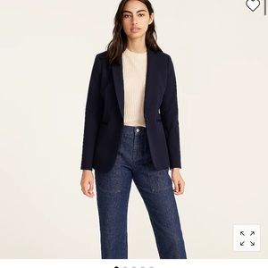 Petite Parke blazer in bi-stretch